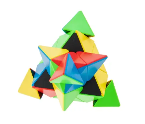 Mīklu klucīšu spēle PYRAMINX MoYu