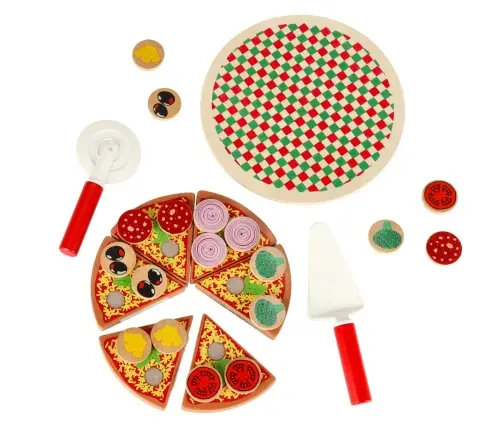 Picas koka spēļu komplekts ar piederumiem