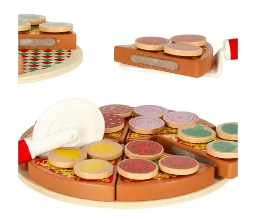 Picas koka spēļu komplekts ar piederumiem