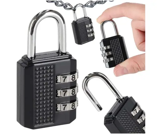 Cipher piekaramās atslēgas slēdzene čemodānam