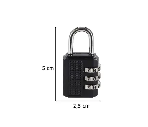 Cipher piekaramās atslēgas slēdzene čemodānam