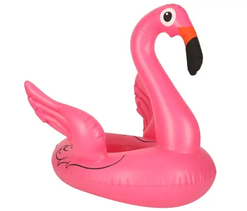 Piepūšamais bērnu pontona ritenis flamingo