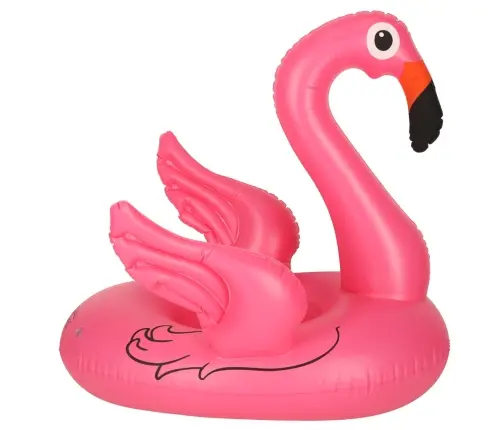 Piepūšamais bērnu pontona ritenis flamingo