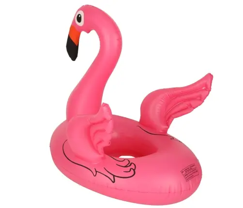 Piepūšamais bērnu pontona ritenis flamingo