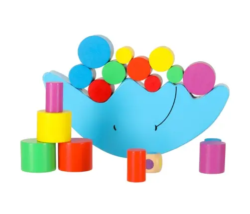 Montessori koka mēness balansēšanas arkādes spēle