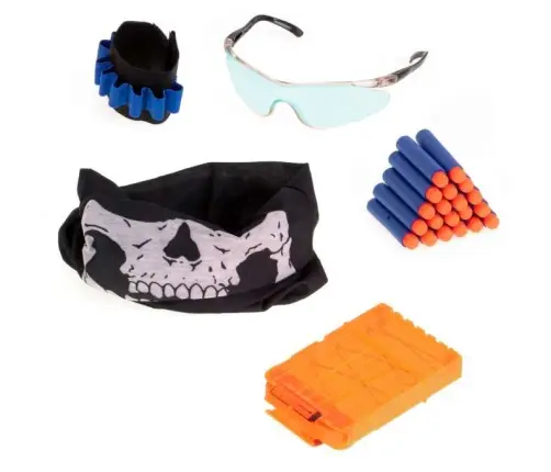 NERF+ palaidējierīču piederumu taktiskā veste NERF+ palaidējierīču piederumiem