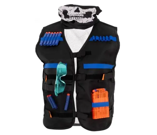 NERF+ palaidējierīču piederumu taktiskā veste NERF+ palaidējierīču piederumiem