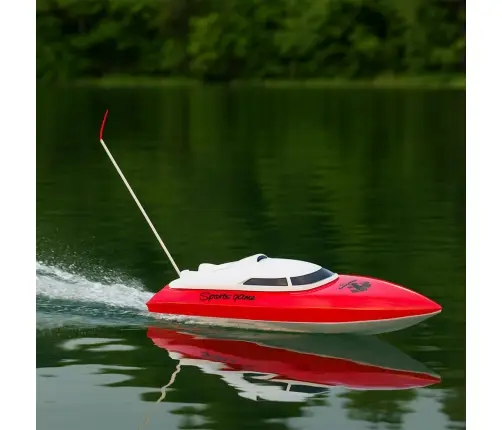RC laiva 4CH mini CP802 sarkana