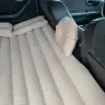 Automašīnas gultas matracis piepūšamais + sūknis bēšs