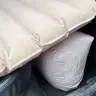 Automašīnas gultas matracis piepūšamais + sūknis bēšs