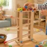 Koka montessori bumbiņu trase XXL