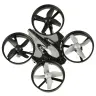 JJRC H36 mini 2.4GHz 4CH 6 asu RC drons melns