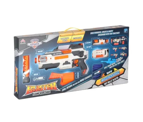 BLASTER MODULISKAIS KARBINIS 4in1 30 šautriņas
