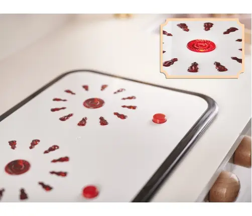 Bērnu retro MDF koka virtuve ar BOHO aksesuāriem