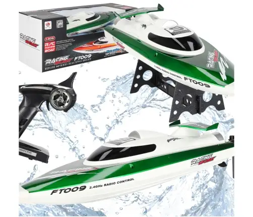 RC tālvadības laiva FT009 zaļa