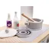 Bērnu koka virtuve MDF MODERN CLASSIC+ piederumi
