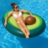 Piepūšamais peldēšanas matracis ar avokado bumbu ar sēklām 150cm XL