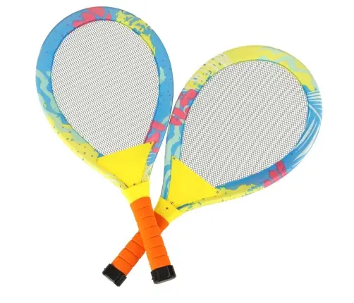 LED izgaismotas tenisa raketes + šautriņas