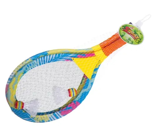 LED izgaismotas tenisa raketes + šautriņas