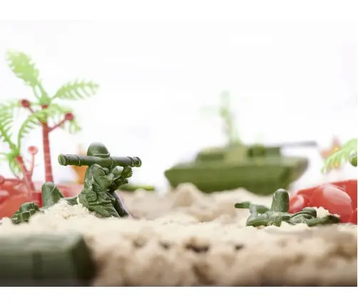 Karavīru militāro pamatņu figūru komplekts 307el.