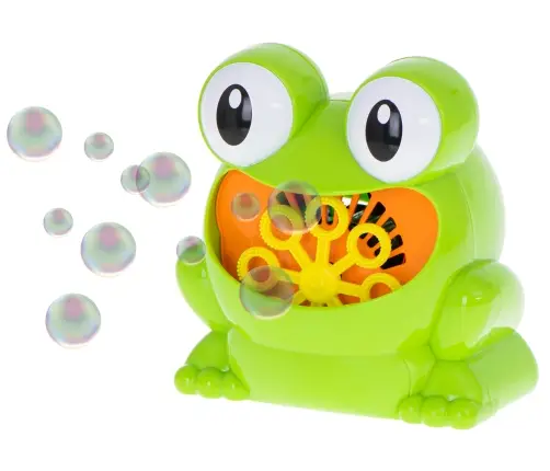 Ziepju burbuļu mašīna varde varde varde