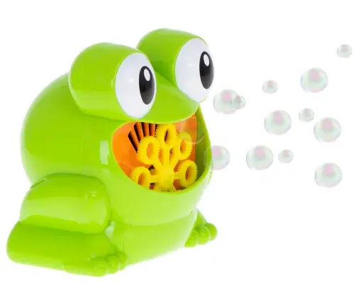 Ziepju burbuļu mašīna varde varde varde