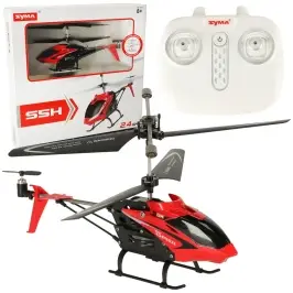 SYMA S5H 2.4GHz RTF RC helikopters sarkans SYMA S5H 2.4GHz RTF RC helikopters sarkans