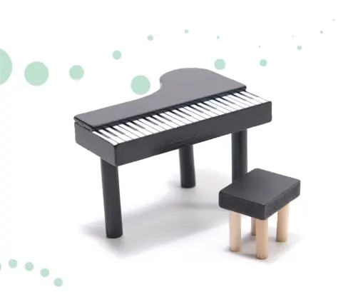 LULILO koka leļļu māja FLORO boho LED