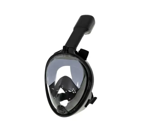 Pilnībā saliekama snorkelēšanas maska L/XL melna