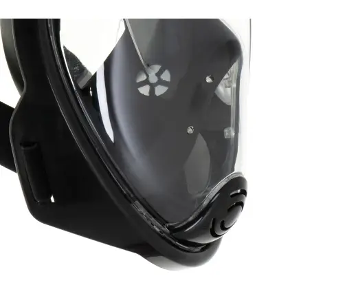 Pilnībā saliekama snorkelēšanas maska L/XL melna