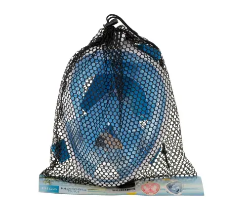 Pilnībā saliekama snorkelēšanas maska S/M zila