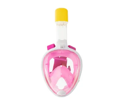 Pilnībā salokāma snorkelēšanas maska S/M rozā krāsā