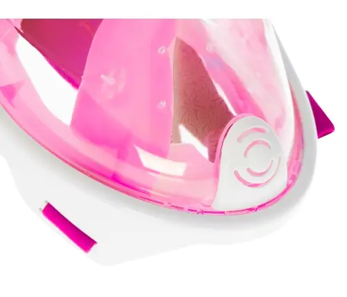 Pilnībā salokāma snorkelēšanas maska S/M rozā krāsā