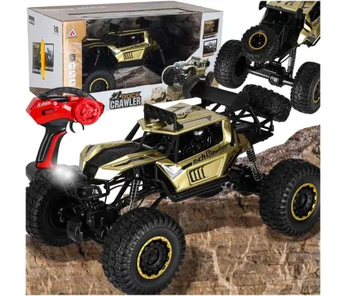 RC auto Rock Crawler 2.4GHz 1:8 51cm zelts