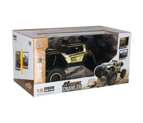 RC auto Rock Crawler 2.4GHz 1:8 51cm zelts
