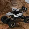 RC auto Rock Crawler 1:12 4WD METAL sudraba krāsā