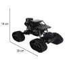 RC Rock Crawler 4x4 LHC012 auto 2in1 melns