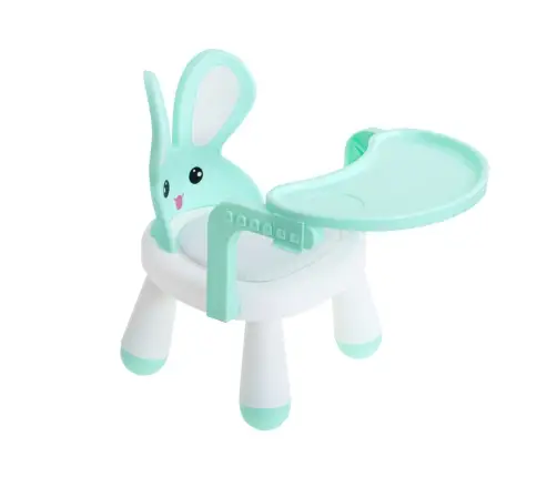 Barošanas un spēļu galda krēsls piparmētra