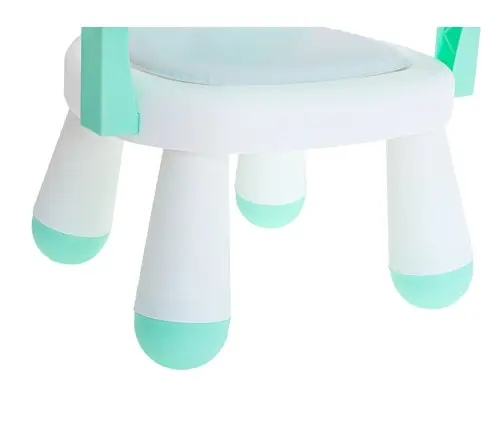 Barošanas un spēļu galda krēsls piparmētra