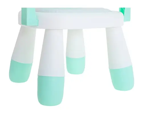 Barošanas un spēļu galda krēsls piparmētra