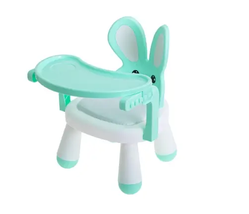 Barošanas un spēļu galda krēsls piparmētra