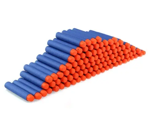 NERF saderīgas palaišanas bultas 10gab 7,2cm