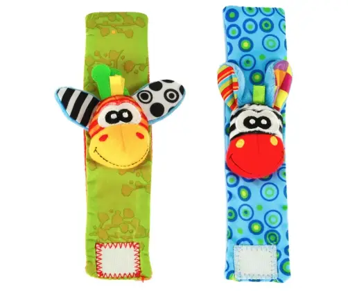 Rokas rotaļlieta grabulis 2 gab.