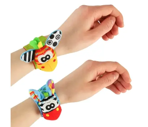 Rokas rotaļlieta grabulis 2 gab.