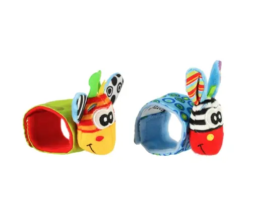 Rokas rotaļlieta grabulis 2 gab.