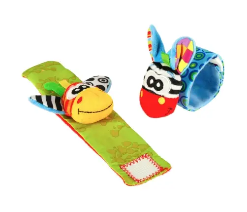 Rokas rotaļlieta grabulis 2 gab.