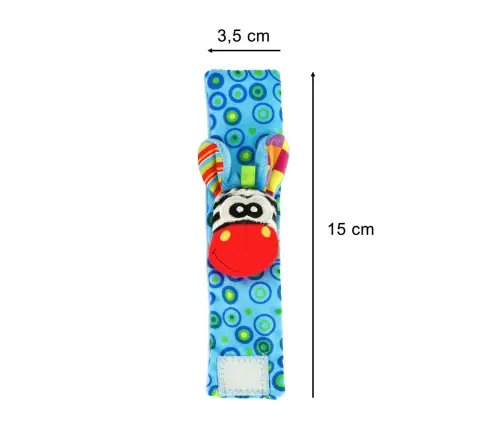 Rokas rotaļlieta grabulis 2 gab.