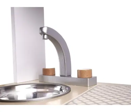 LULILO Bērnu koka virtuve MDF KUKETO + piederumi