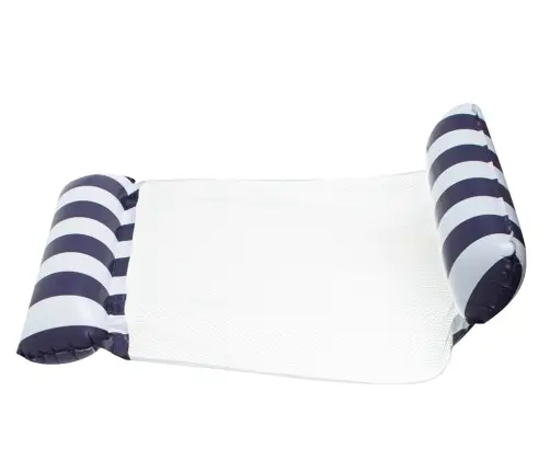 Piepūšamais matracis peldēšanas krēsls 120x70cm tumši zils