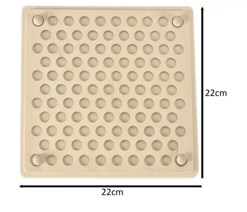Izglītojoša montessori pērlīšu bumbiņu mozaīkas puzle 77el.
